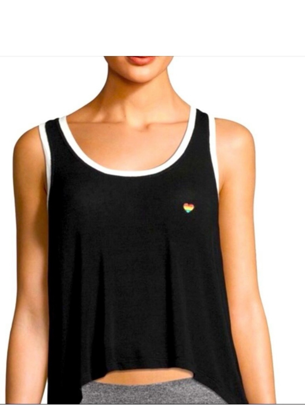 Spiritual Gangster Rainbow love  Heart tank